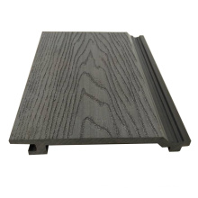 Outdoor WPC Roof Composite Wood Ceiling Siding Panel 3D Wood Embossing Design Exterior Decorative Roof Ceiling Tiles for Hall